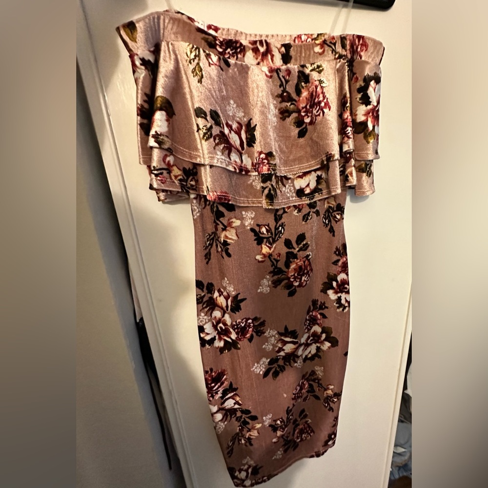 Floral midi dress